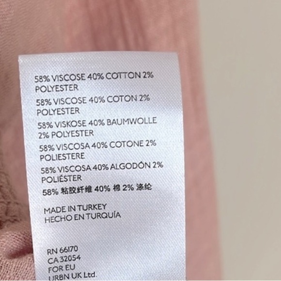 Free People Pink Wrap Blouse - Picture 4 of 4